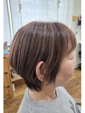 リビングヘアルーム(LIVING HAIR ROOM) ショートボブ