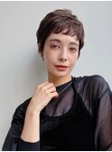 大人ベリーショートツィギーショート丸顔絶壁K20260628
