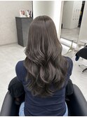 透明感カラー☆アッシュグレージュ