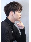 アップバング/ツイストスパイラル［新宿/メンズ/men's］
