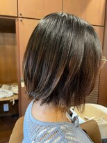 穀雨(Kokuu)&nbsp;【骨格補正】艶感レイヤーボブで朝ラクヘア