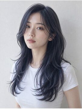 アミリー ひたち野うしく店(Amily) ハイライトバレイヤージュダブルカラーケアブリーチ20代30代