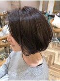 扱いが楽なナチュラルボブスタイル☆担当 副店長 川上功介