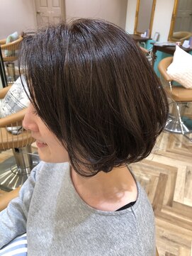 ロンド ブランシュ 錦糸町北口(Lond blanche) 扱いが楽なナチュラルボブスタイル☆担当 副店長 川上功介