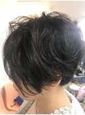 前下がりグラデーションボブ♪