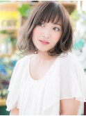 *bliss川口*斜めバング×とろみカール愛されふわミディa