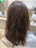 レディなパーマスタイル
