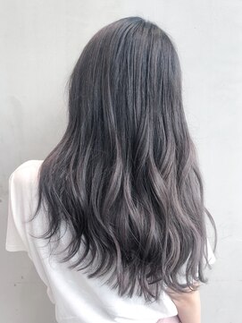 アルバム 銀座(ALBUM GINZA) グレージュロング_フリンジウェーブコアブラウン_ba299213