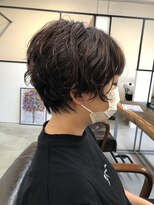 ライフ(LIFE)&nbsp;LIFE ショートボブ　に　パーマスタイル