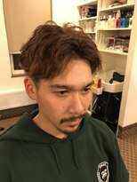 理容 うめむら センターパート/2ブロック