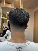 直毛でサイドが浮いてしまう人のためのスキンフェード風カット