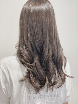 エミクレール 高崎店(EMI CLAIR) 細めハイライト×グレージュカラー