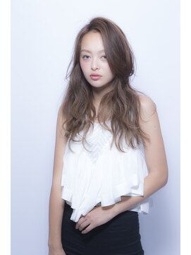 ミエルヘアーエスト 新宿店(mielhair est) かき上げゆるふわロング【新宿】