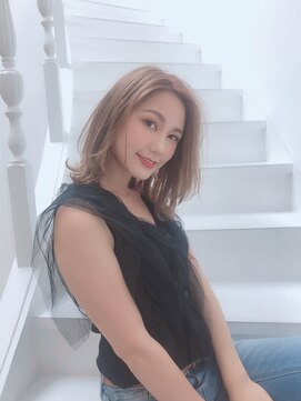 リアン 上尾店(Rien) ボブ/カーキグレージュ/マッシュショート/フェザーバンク[上尾]