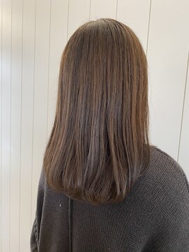 アドラーブル けやき通り店(adorable) 20代30代★スタイリング簡単♪イルミナ透明感アッシュベージュ