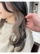 アクト(ACT) ミルクティーグレージュ/インナーカラー/ハイトーンカラー