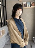 切りっぱなし○アッシュブラック
