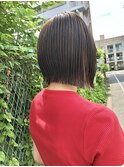 肩上ラインパツっとボブ/艶髪ボブ【綾瀬/北千住/亀有】