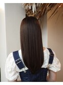 カット+ノンダメージカラー+ミネコラトリートメント上本町/谷六