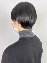 アイティー バイ アルバム 浦和店(IT by ALBUM) ショートダークグレー_外ハネボブセクションカラー_ba363901