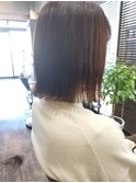 切りっぱなしボブ