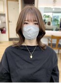 大人前髪縮毛矯正◎