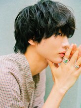 新トレンドのメンズウルフ＊ウルフマッシュ×無造作スパイラル＊