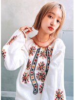 アルテ(ARTE) 【ARTE表参道/青山】顔まわりレイヤーセミロング×透明感