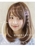 顔まわりが大切★大人可愛いモテレイヤーカット/京佳/新宿