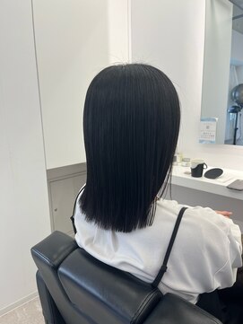 イレス 札幌駅南店(IRESU) 前髪カタログマチルダボブ 顔型別ヘアスタイル特集ウルフ