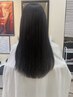 　【学割U24】高校生までの女子カット　ロング　￥3300→3000円