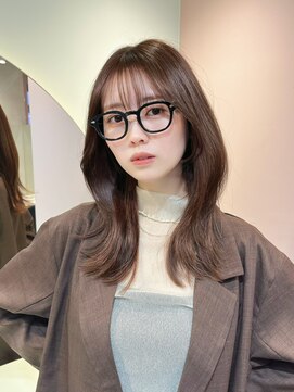 グロー 大宮(GLROW) □ 韓国大宮顔周りレイヤーカットウルフカットワンホンヘア