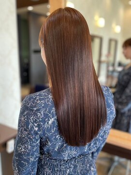 ヘアメイク ミチ 富田店(HAIRMAKE MICHI) 【MICHI 富田店　古作蓮】艶感　髪質改善　ストレート