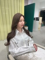 エム(M) 【360度美人レイヤー♪】清楚系韓国ヘア/ほんのりレイヤー♪