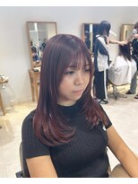ヘアーメイクブランニュー セントラル 西大寺店(hair make Brand new central)&nbsp;顔まわりレイヤー