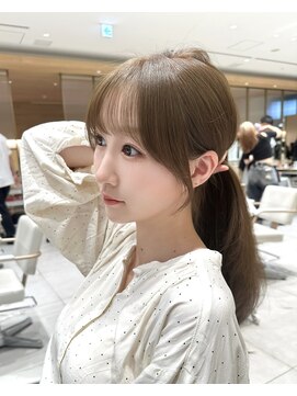 アマトウキョウ アユンチェ(AMA TOKYO×AYUNCHE) 韓国ヘア/韓国スタイル/縮毛矯正/髪質改善/レイヤーカット