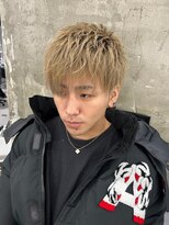 メンズサロン キング 梅田店(Men’s salon K!ng)&nbsp;波巻きツイストスパイラルパーマ/フェザーパーマ/眉毛/メンズ