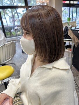 シャンプー ボーイ 宮崎柳丸店(SHAMPOO BOY) レイヤーボブ【宮崎市/柳丸町】