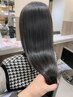 特許技術☆美髪TOKIOインカラミ縮毛矯正(リタッチ)+カット＋MIZUトリ14900