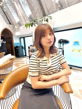 ロンド レグリーズ 立川(Lond leglise) ミニウルフレイヤーカット顔周りカット前髪カット韓国ボブ/立川