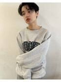 センターパートショート