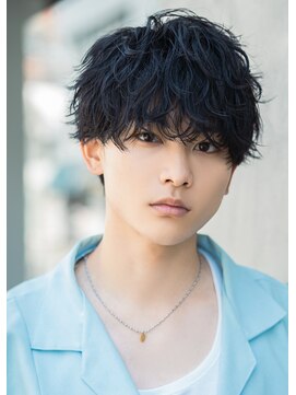 オーシャントーキョーウエスト 心斎橋 (OCEAN TOKYO WEST) スパイラルパーマラウンドマッシュレイヤーカット