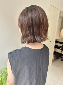 ハル 南平岸(HARU) 外ハネが可愛い顎下ボブ