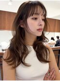 ハイライトバレイヤージュダブルカラーケアブリーチ20代30代