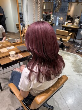 アヴァンスアンス 広島袋町店(AVANCE.ens) ピンクラベンダー