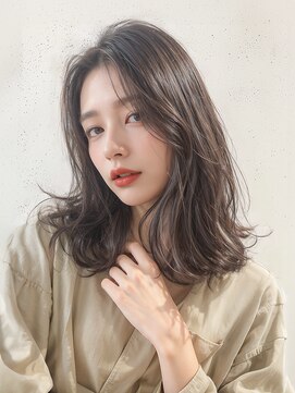 エイクス 津田沼(AQs) ミディアムヘア/暗めカラー/グランマッシュ/千葉