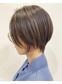 小顔ショート×ブランジュ