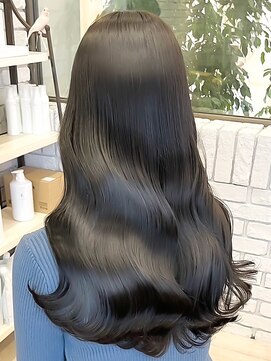 ヌープヘアーアイス(NUUP.hair ici) 大人可愛い髪質改善カラーアッシュ毛先パーマ透明感