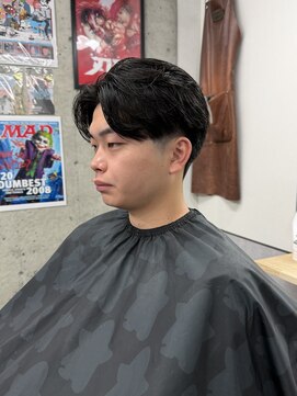 ザスーツブラザーズ(THE SUITS BROTHERS) MEN'SHAIRウルフカルマパーマメンズショートイージーパーマ