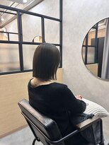 マイルームギンザ 銀座店(my room GINZA)&nbsp;【お客様スタイル】ボブ×ベージュカラー◎ 銀座　東銀座